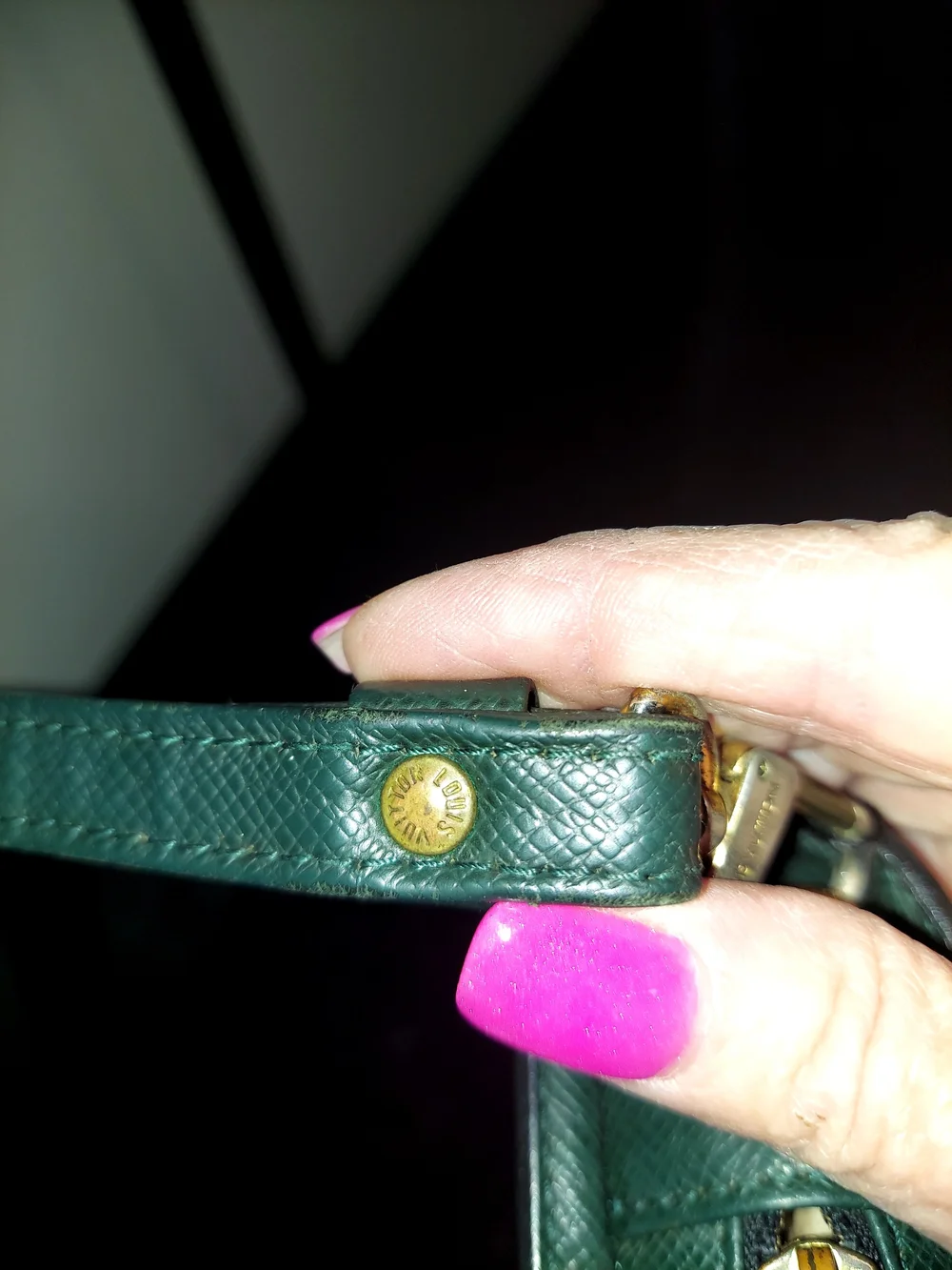 Louis Vuitton Baikal Dark Green 